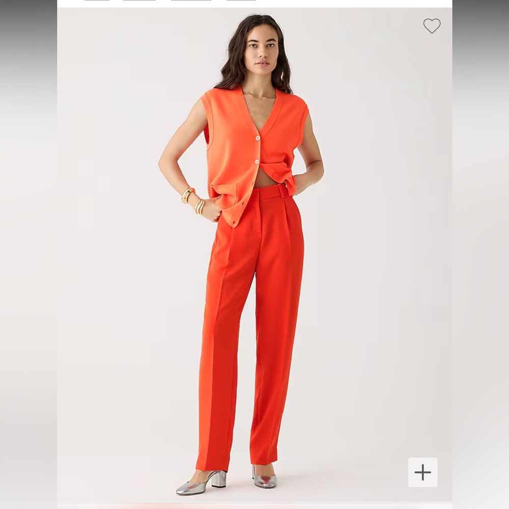 NWT JCrew Essential pant in city crepe